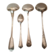 3 ladles and 1 stew spoon