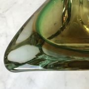 Empty pocket or ashtray of Murano "Sommerso" - Italy, 1970s.