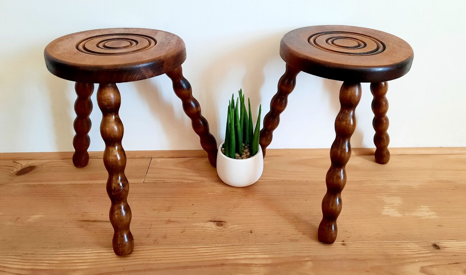 Wooden stools