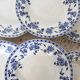 6 antique soup plates - Rare Dresden porcelain