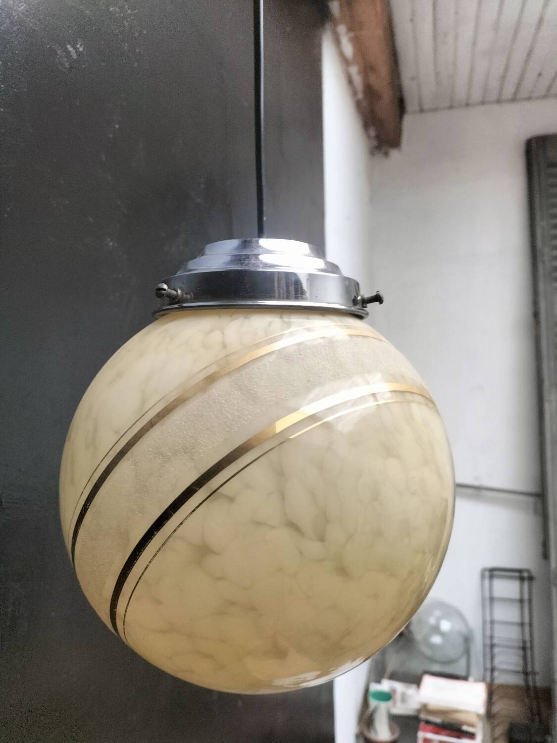 Clichy glass pendant light