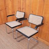 Paire de fauteuils Cesca B64 de Marcel Breuer