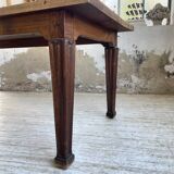 Solid oak farmhouse table 185cm