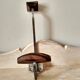 Old coat rack in metal and wood