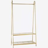 Brass clothes rack