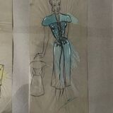 Fashion drawings G Mazoyer