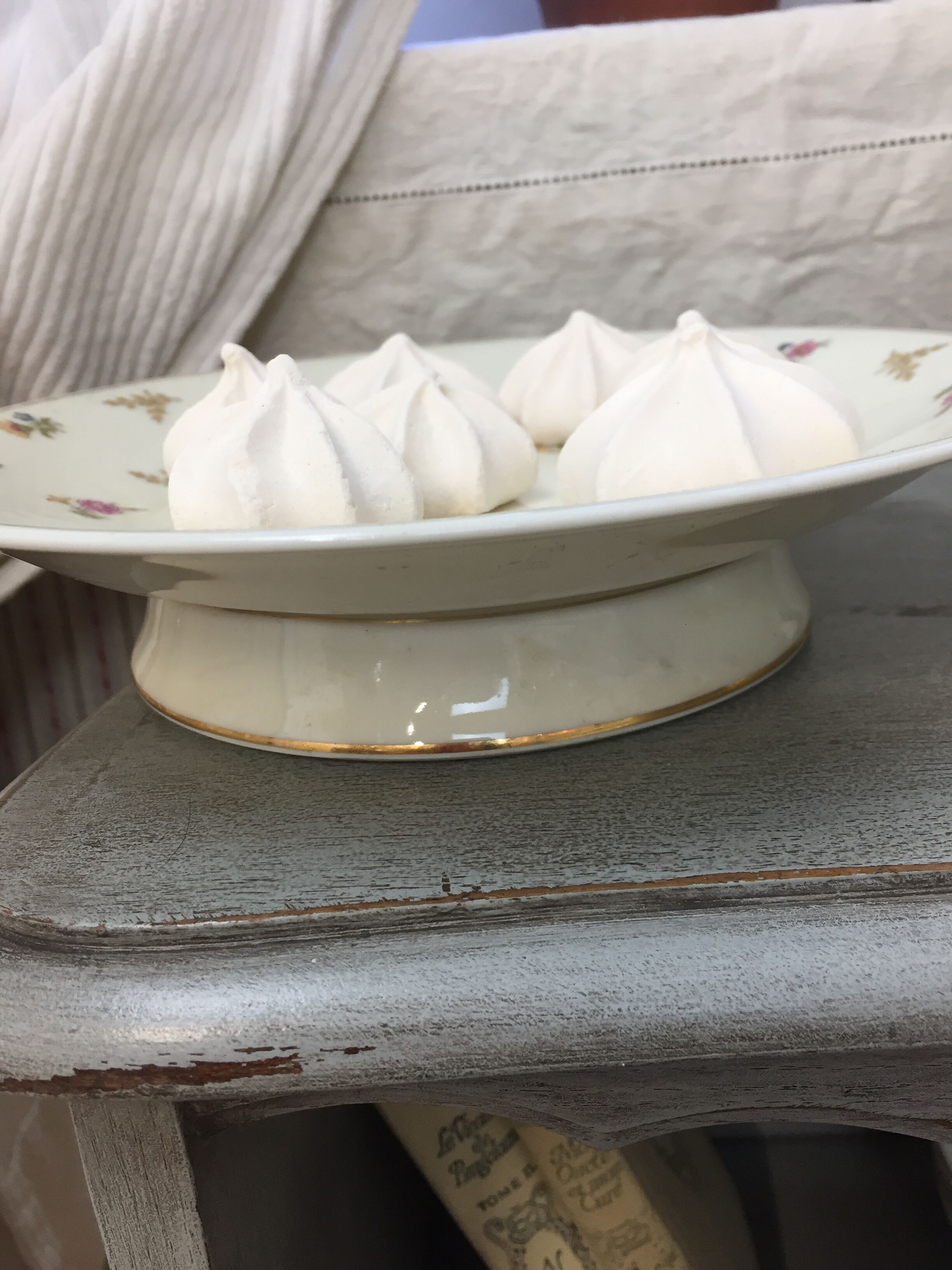 Duo vintage standing cut made in France Limoges