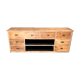 Old piece of trade furniture with chestnut drawer
