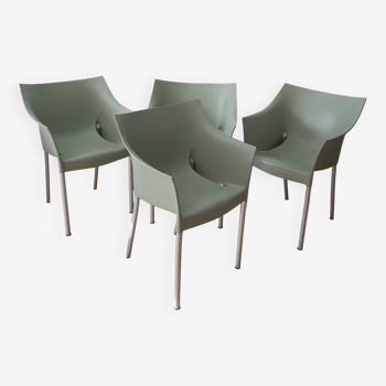 Set of 5 Dr No Philippe Starck chairs by Kartell.
