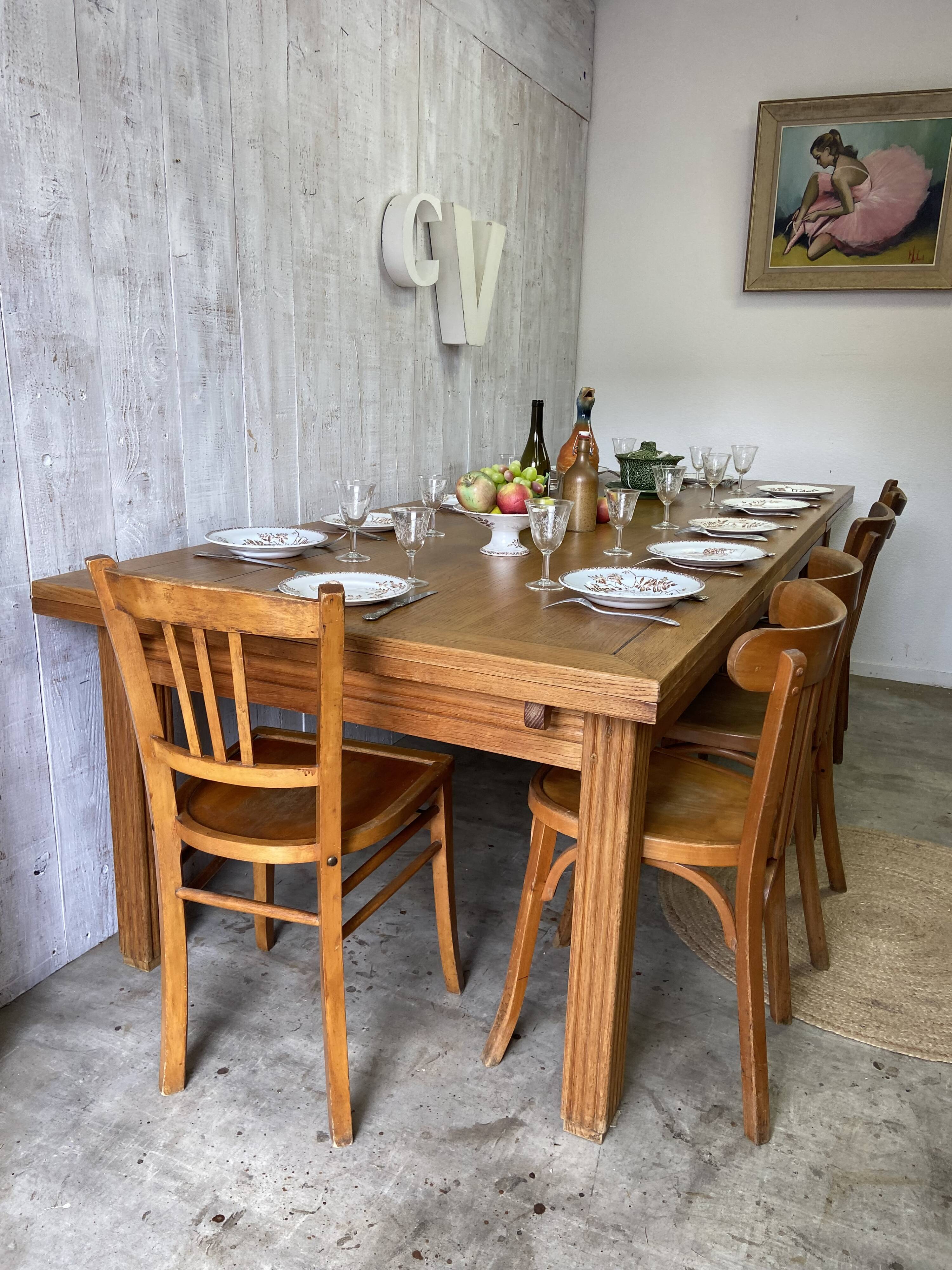 Farm table 250/400 x 104cm