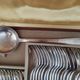 37-piece cutlery set in silver-plated metal in its original box