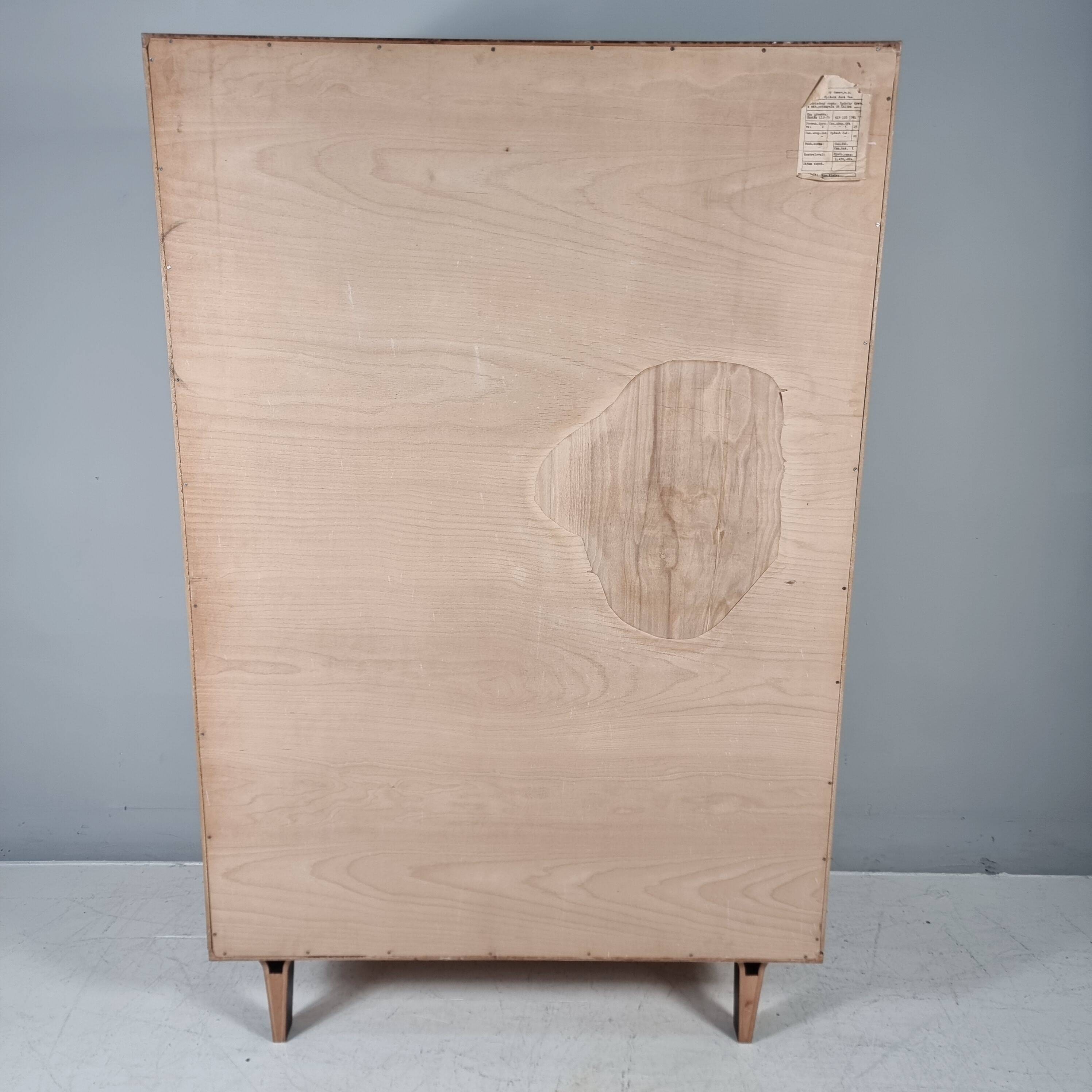 Vintage Wardrobe in Beech, 1970s