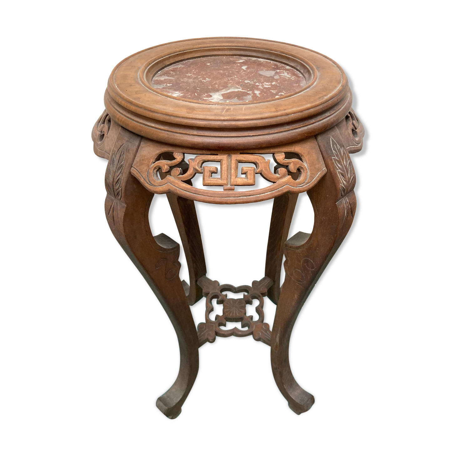 Art nouveau harness with pink marble late nineteenth century