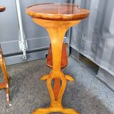 Pair of bedside tables in antique marquetry Louis XVl