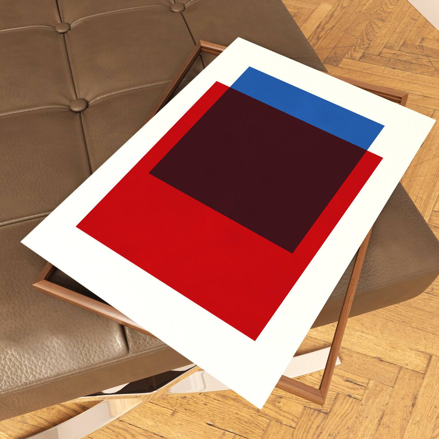 Peinture faite à la main 29,7x42cm