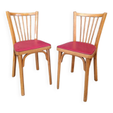 Paire de chaises bistrot Baumann