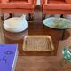 Modern solid brass tray / vide poche, Atelier Ventrella Italy 1980s