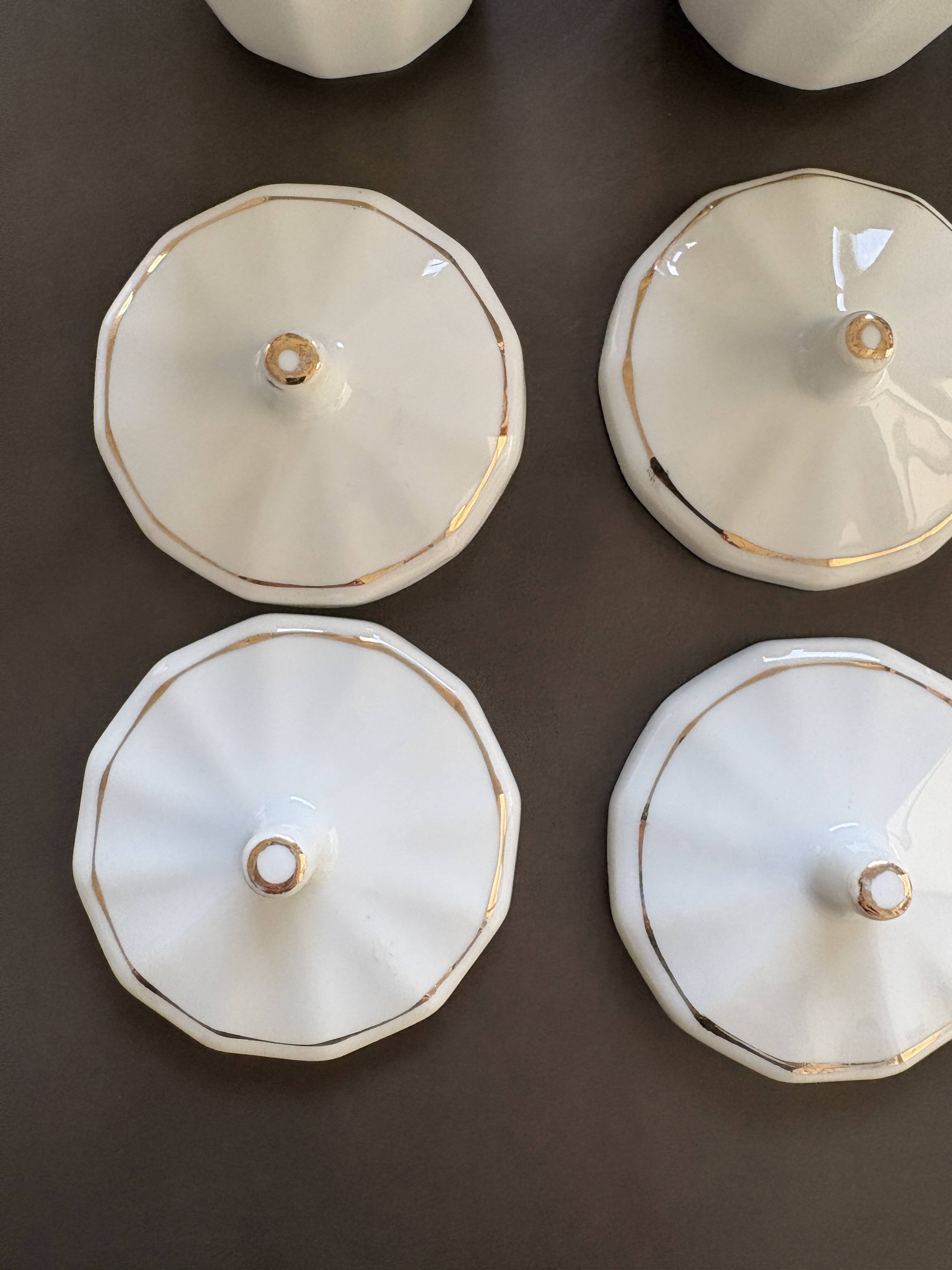 Antique Asian porcelain tea or coffee set