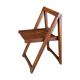 Vintage wood folding chair