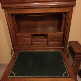 Louis Philippe style solid cherry secretary desk