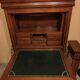 Louis Philippe style solid cherry secretary desk