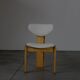 Pine tripod dining chairs - Europe 1970s