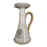 Vintage hand-held candlestick Lardinois pottery