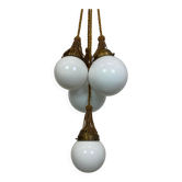 Lampe suspension art déco