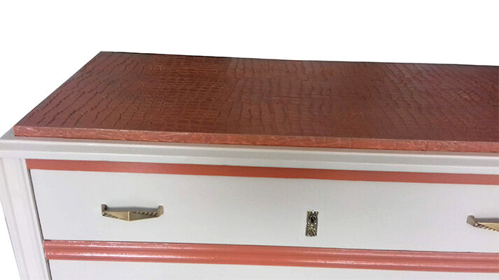 Chest of drawers 4 art deco drawers as new