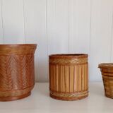 Set of 3 pot covers/baskets