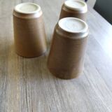 Set of Digoin stoneware glasses