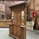 Entrance hall wardrobe in oak from the early 20th century.