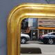 Miroir doré d'époque Louis-Philippe - 81x62cm