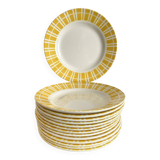 Digoin dessert plates X14