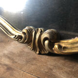 Golden vintage mirror