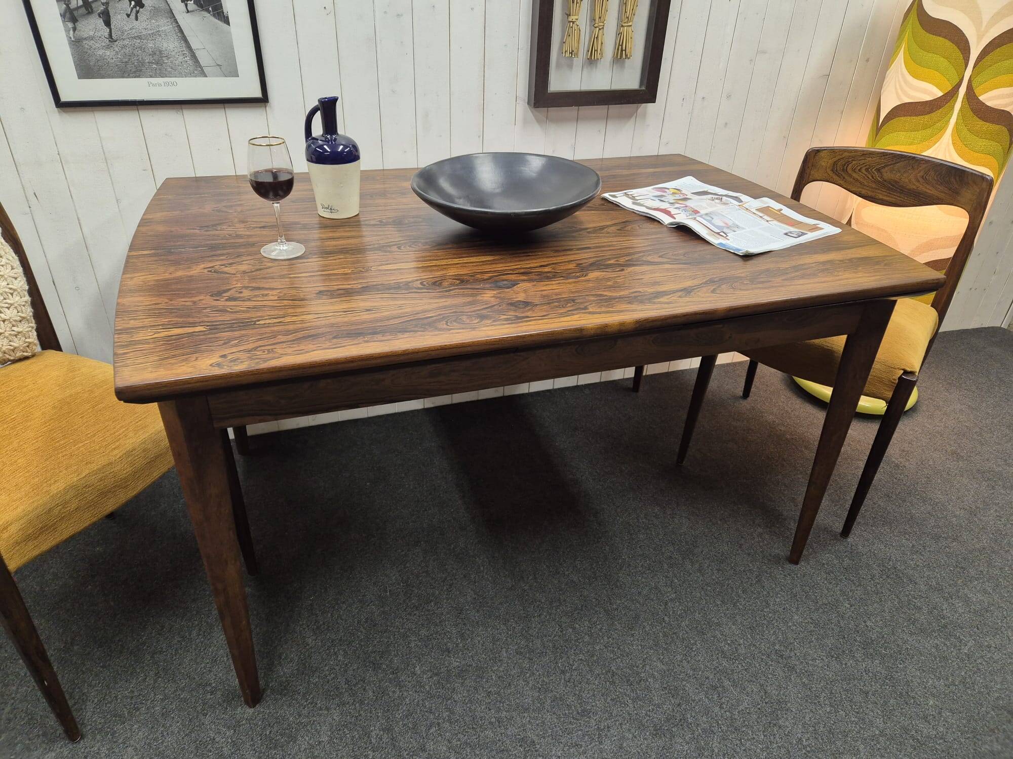 Vintage rosewood table