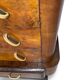 Commode italienne Art déco en ronce de noyer, années 1920