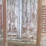Porte mouluré avec cadre xix eme