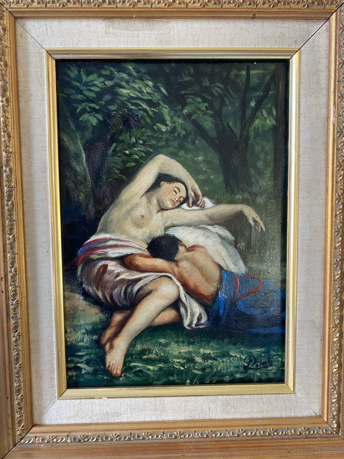 Young couple signed Pilati