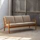 Ole Wanscher Senator 3-Seater Sofa, 1960s Denmark