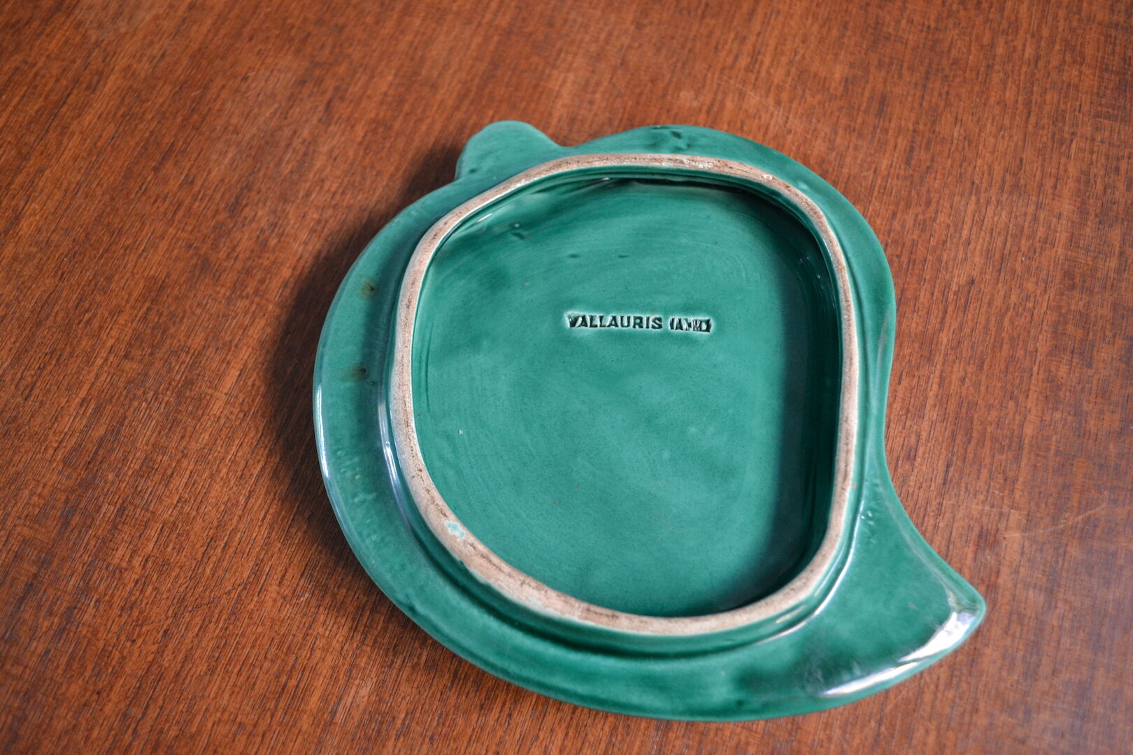 Vallauris ceramic trinket plate 60s