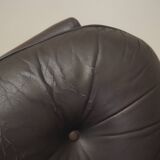 Armchair with castors, Italian design, 1970s, production: Italy