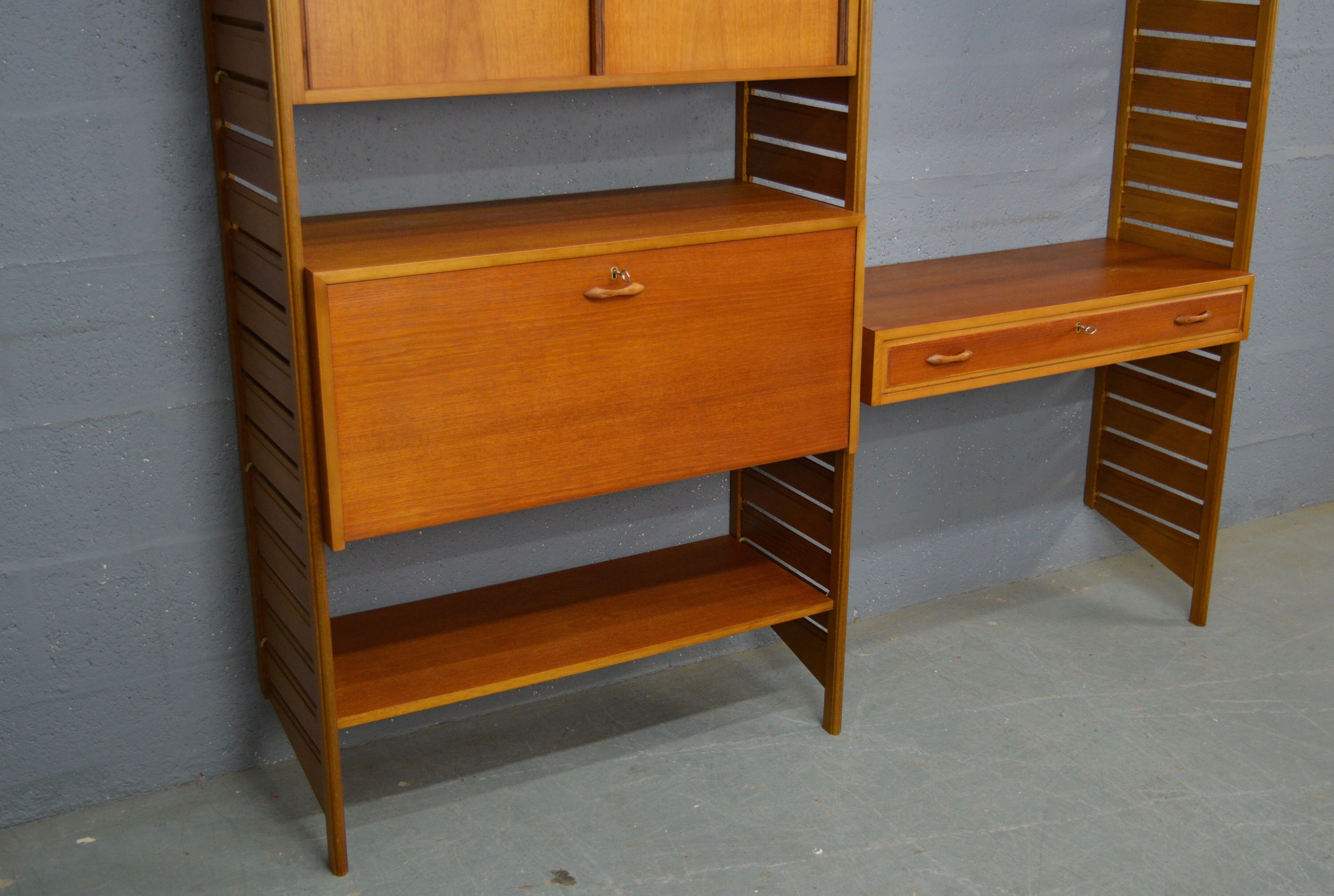 Mid Century Ladderax Wall Unit.