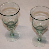 Pair of absinthe glasses