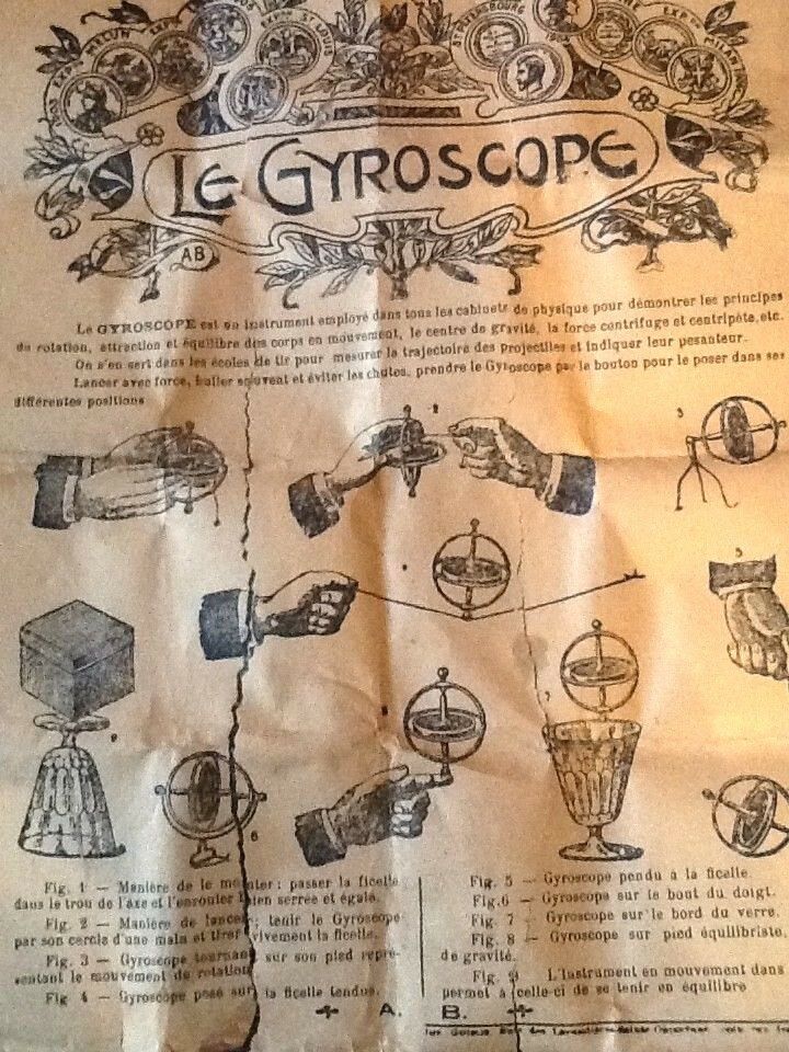 Former scientific toy "The Gyroscope"
