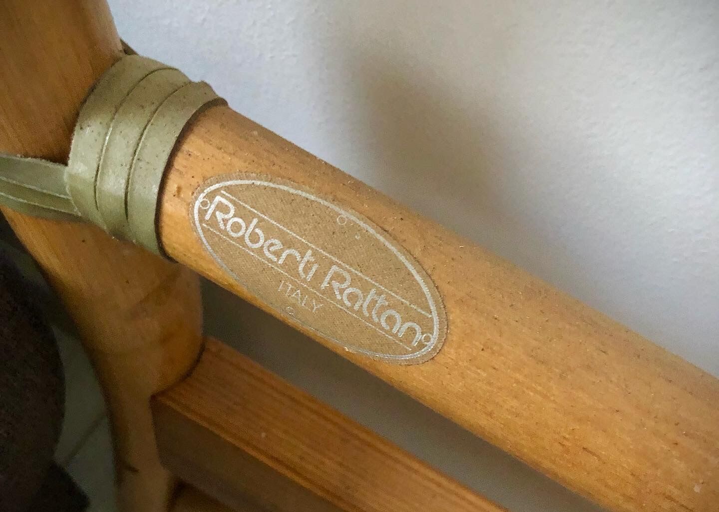 Bamboo and rattan headboard