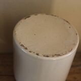 Vase, pot vintage en grès beige
