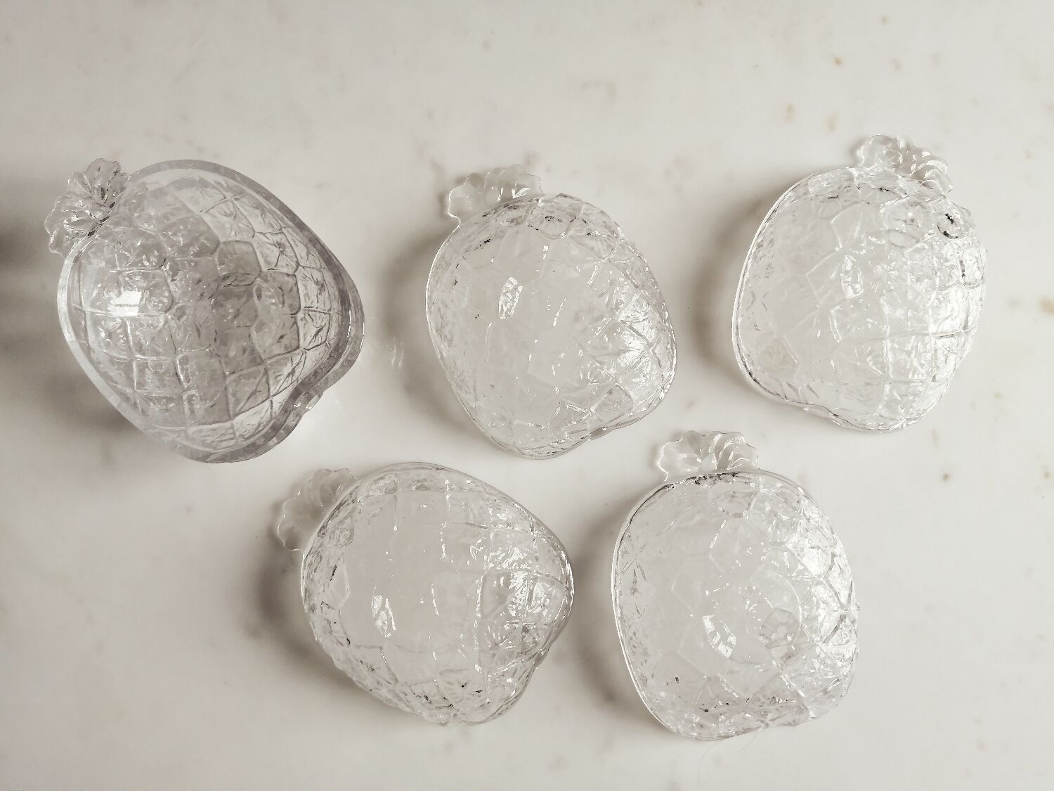 Vintage pineapple ramekins