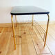 Meuble platine vintage et porte vinyles