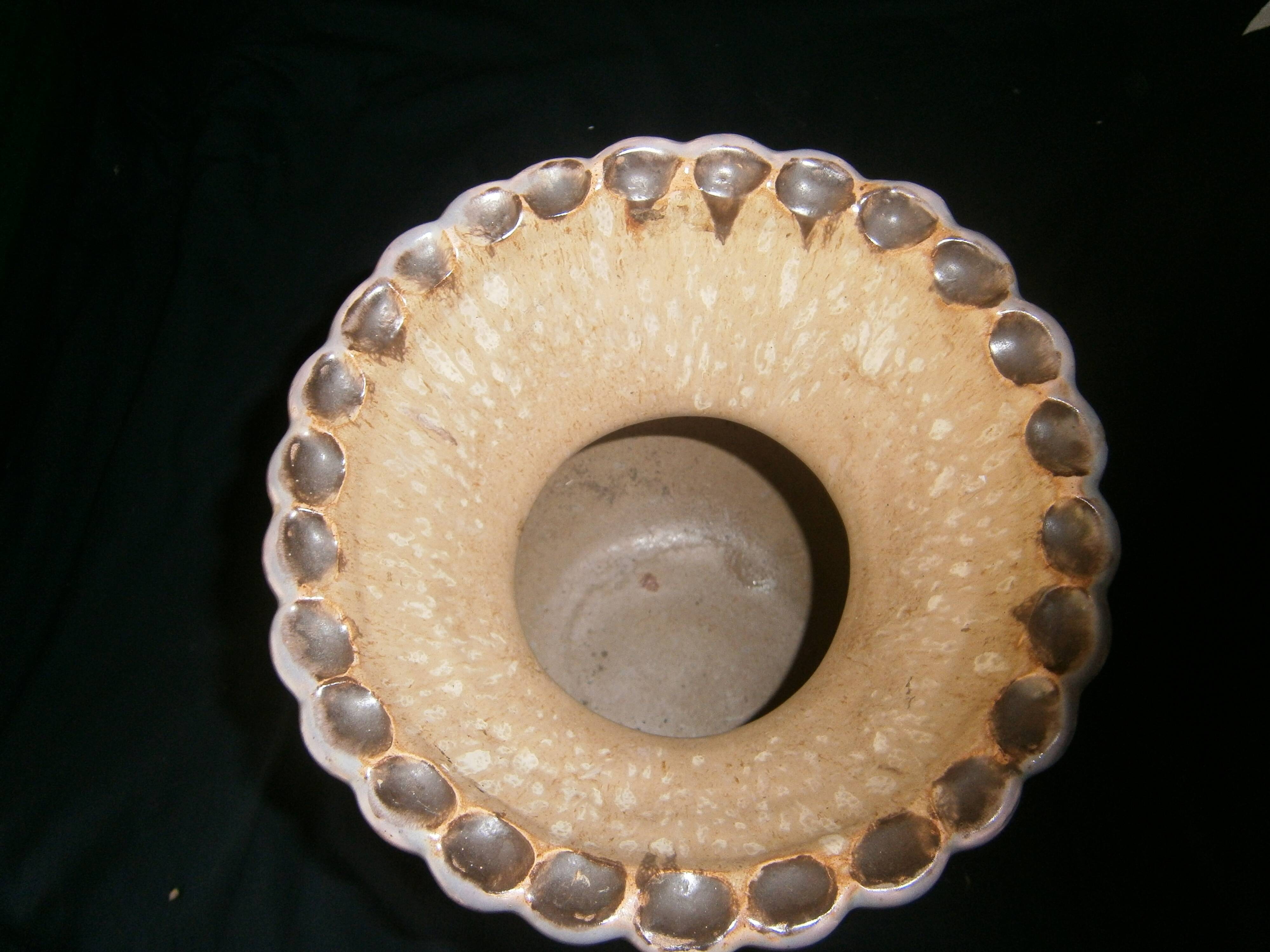 Stoneware vase by Paul Fouillen